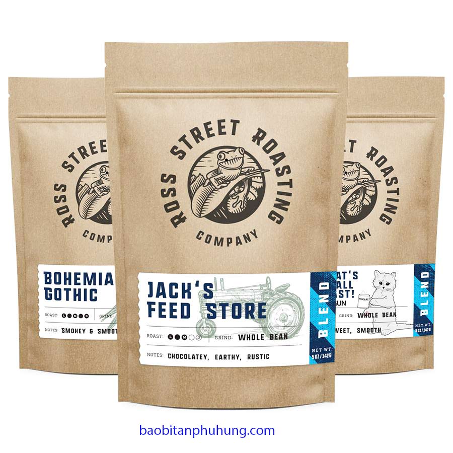 in ống đồng túi giấy