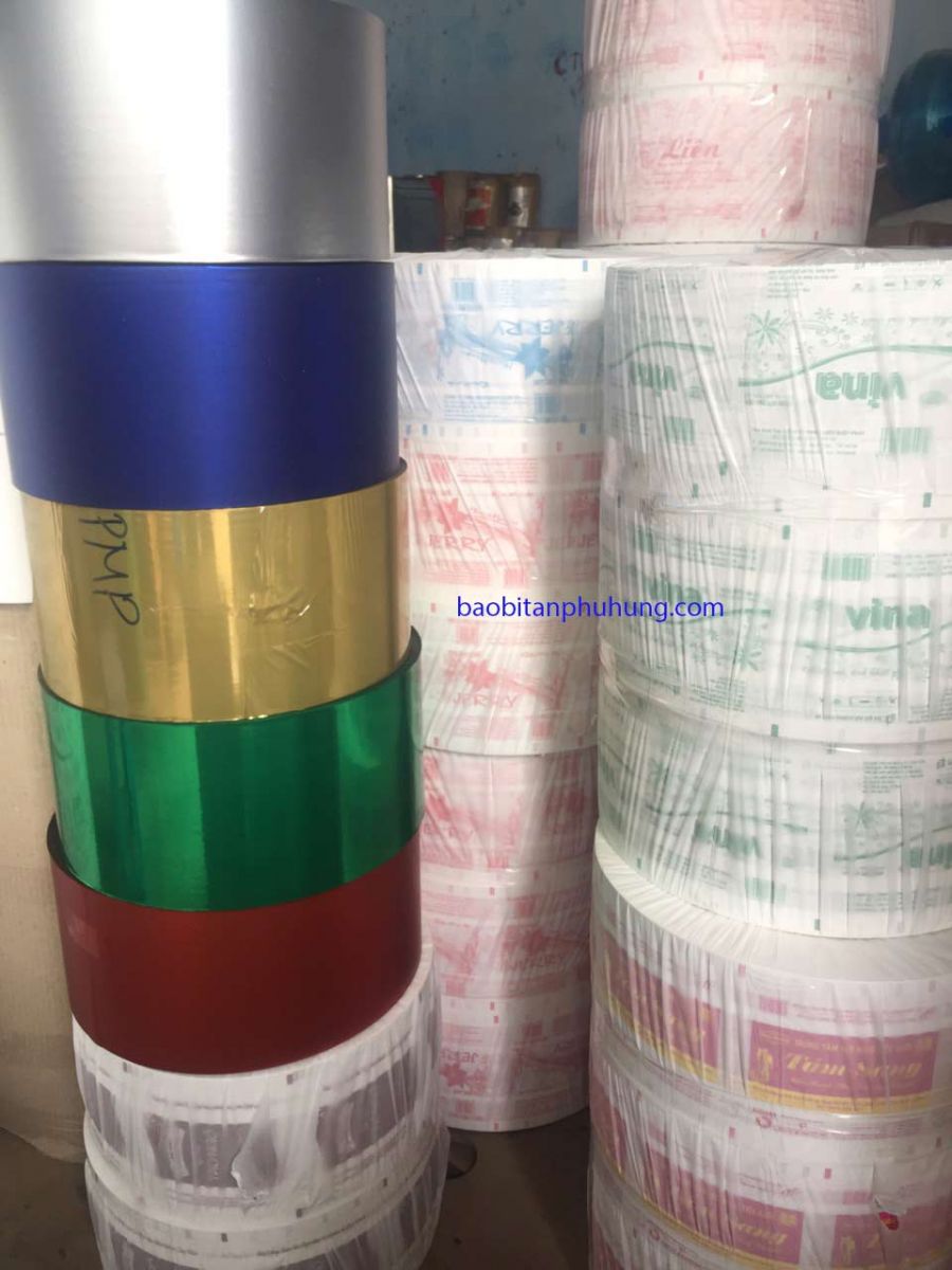 cuộn bao bì khăn lạnh