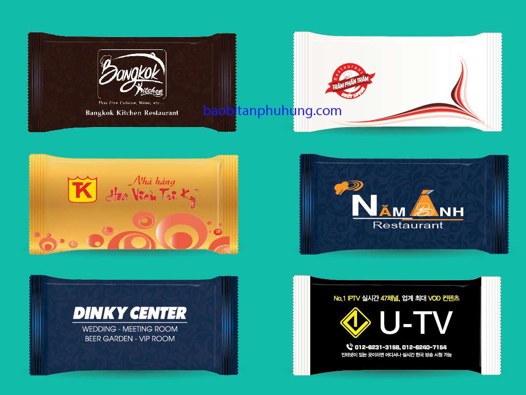 bao bì khăn ướt