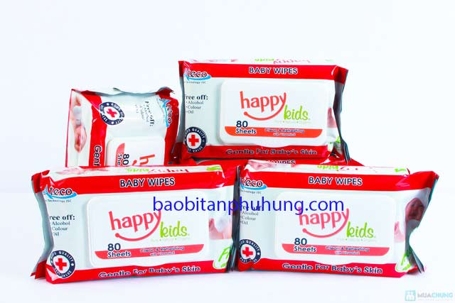 in ống đồng túi khăn ướt