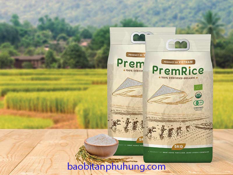 bao bì đựng gạo