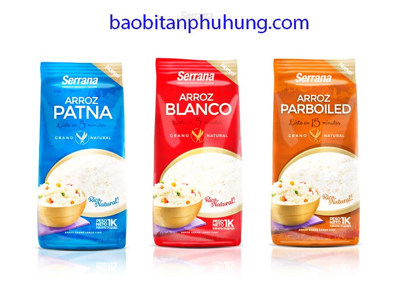 bao bì đựng gạo